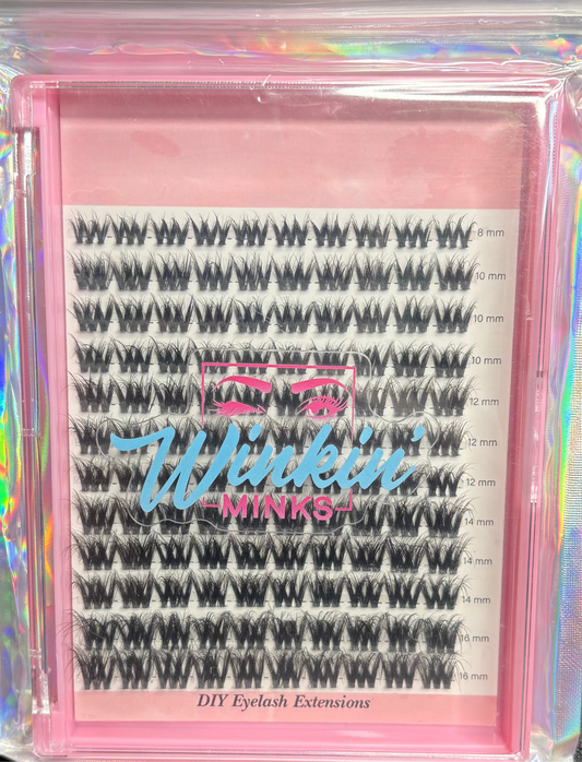 “Lavish” Short Cluster Lashes 8mm-16mm